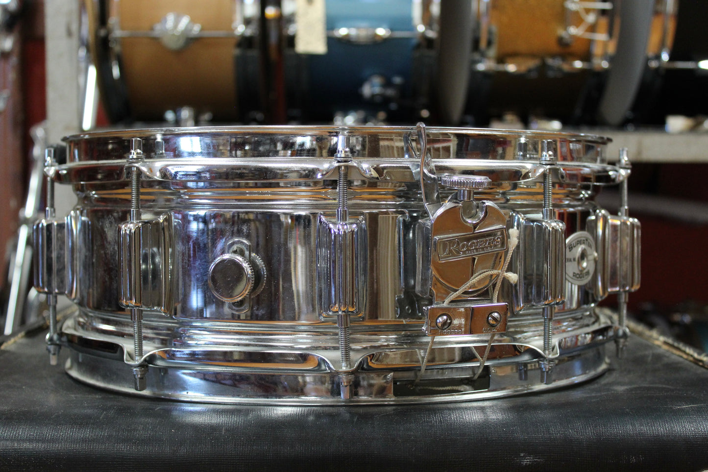 1960s Rogers 5x14 Superten Snare Drum