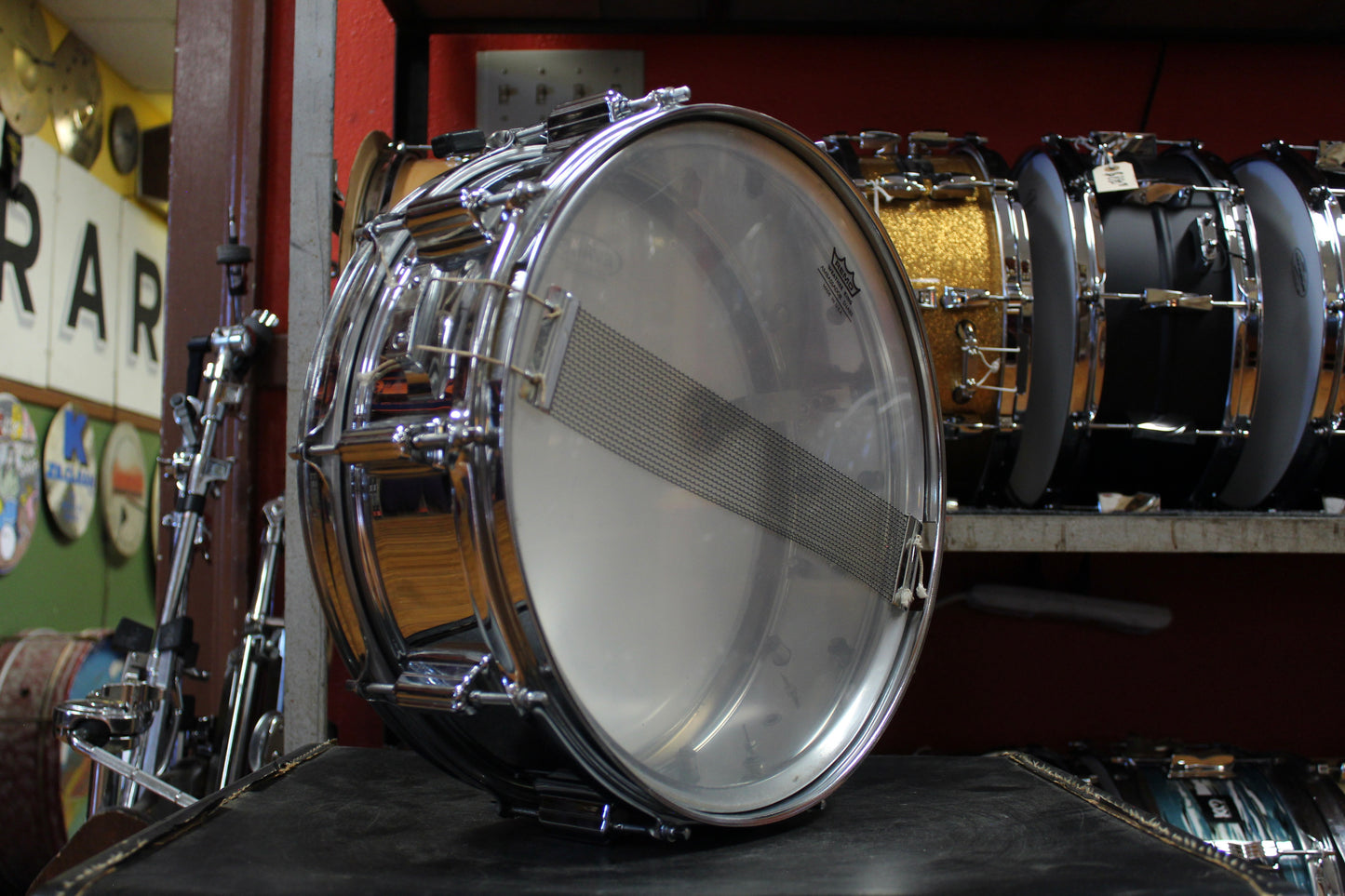 1960s Rogers 5x14 Superten Snare Drum