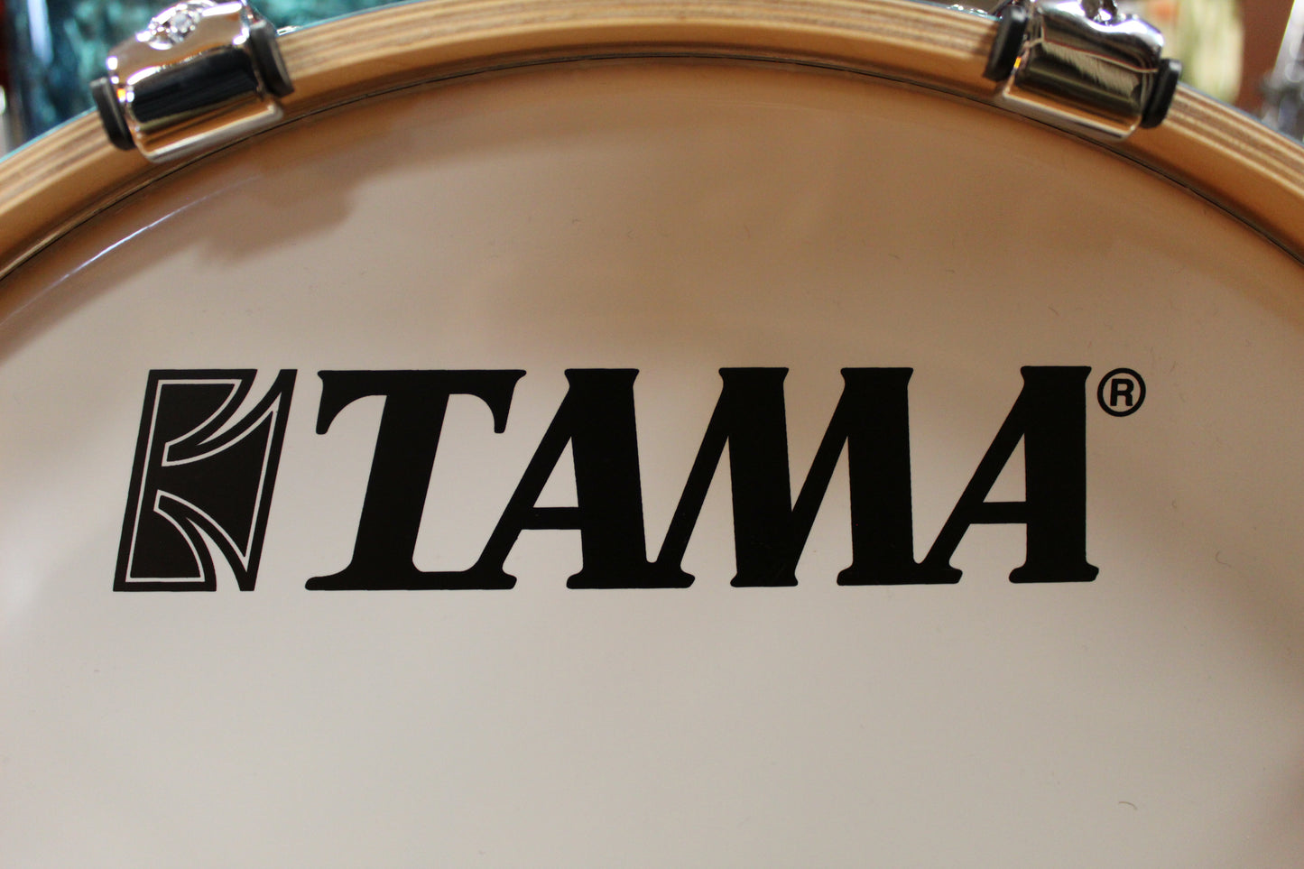 Tama Starclassic Walnut Birch Outfit in Turquoise Pearl 14x20 8x12 14x14