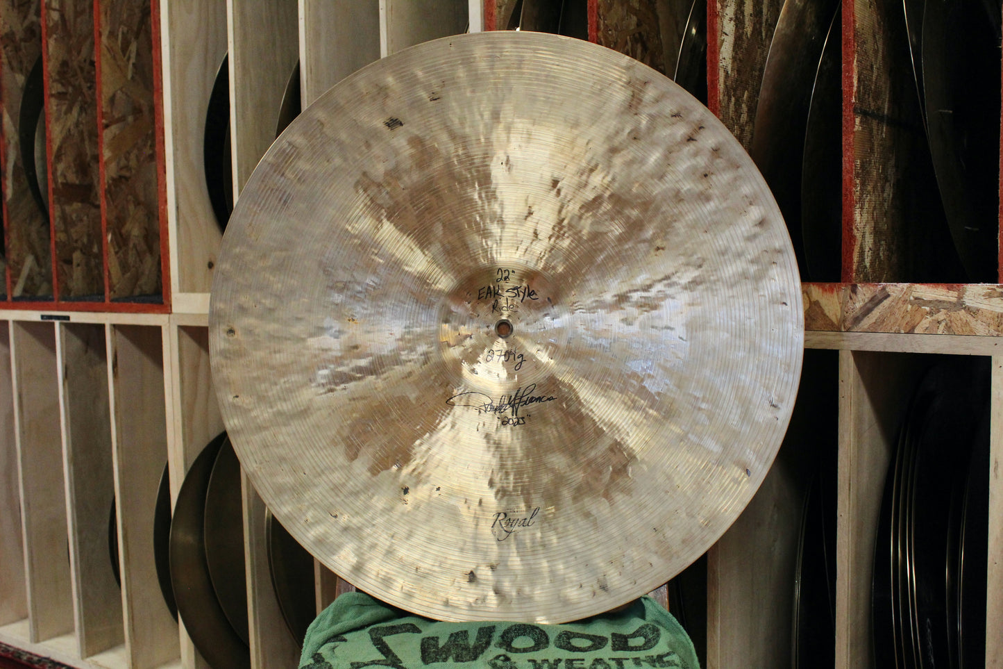 Cymbal Craftsman 22" EAK Style Crash Ride 2704g - Used