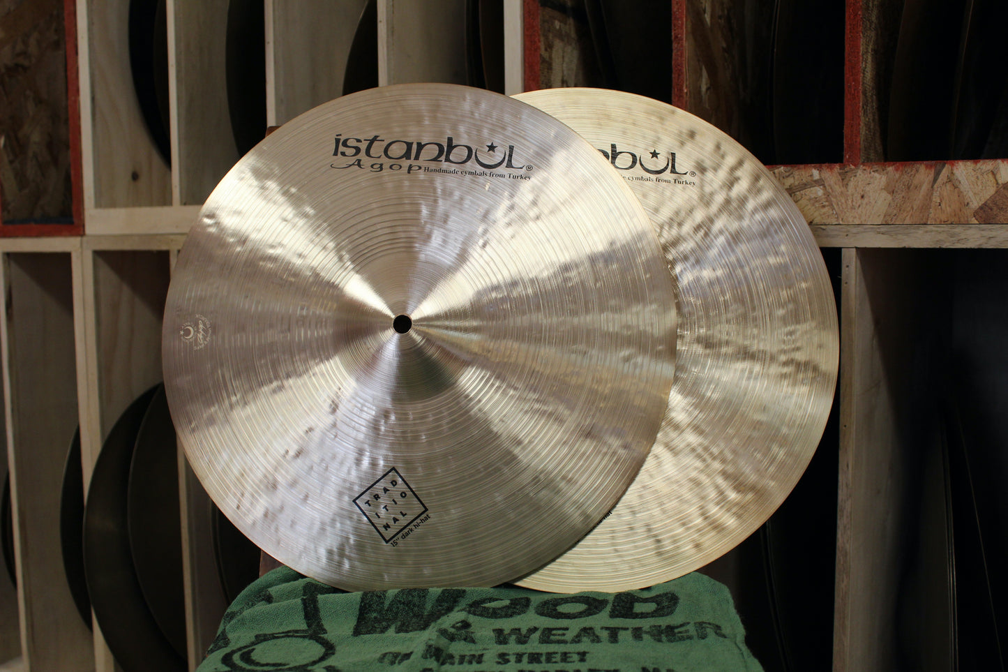 Istanbul Agop 14" Mel Lewis Hi-Hats 856/1057g