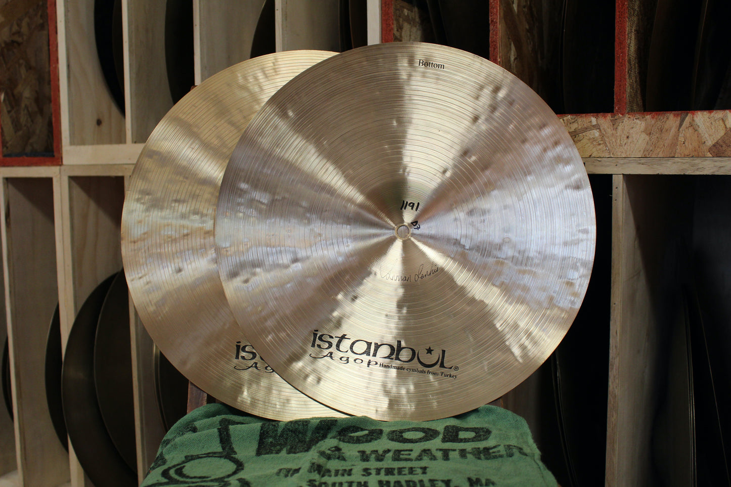 Istanbul Agop 14" Mel Lewis Hi-Hats 856/1057g