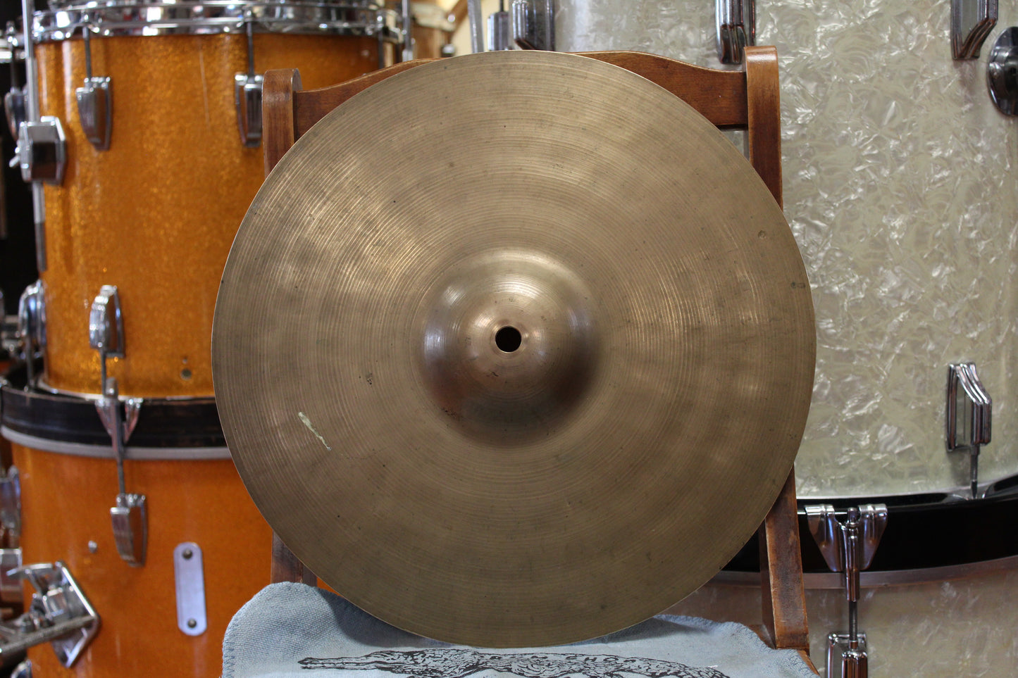 1950s UFIP 14" Single Hi-Hat 1275g