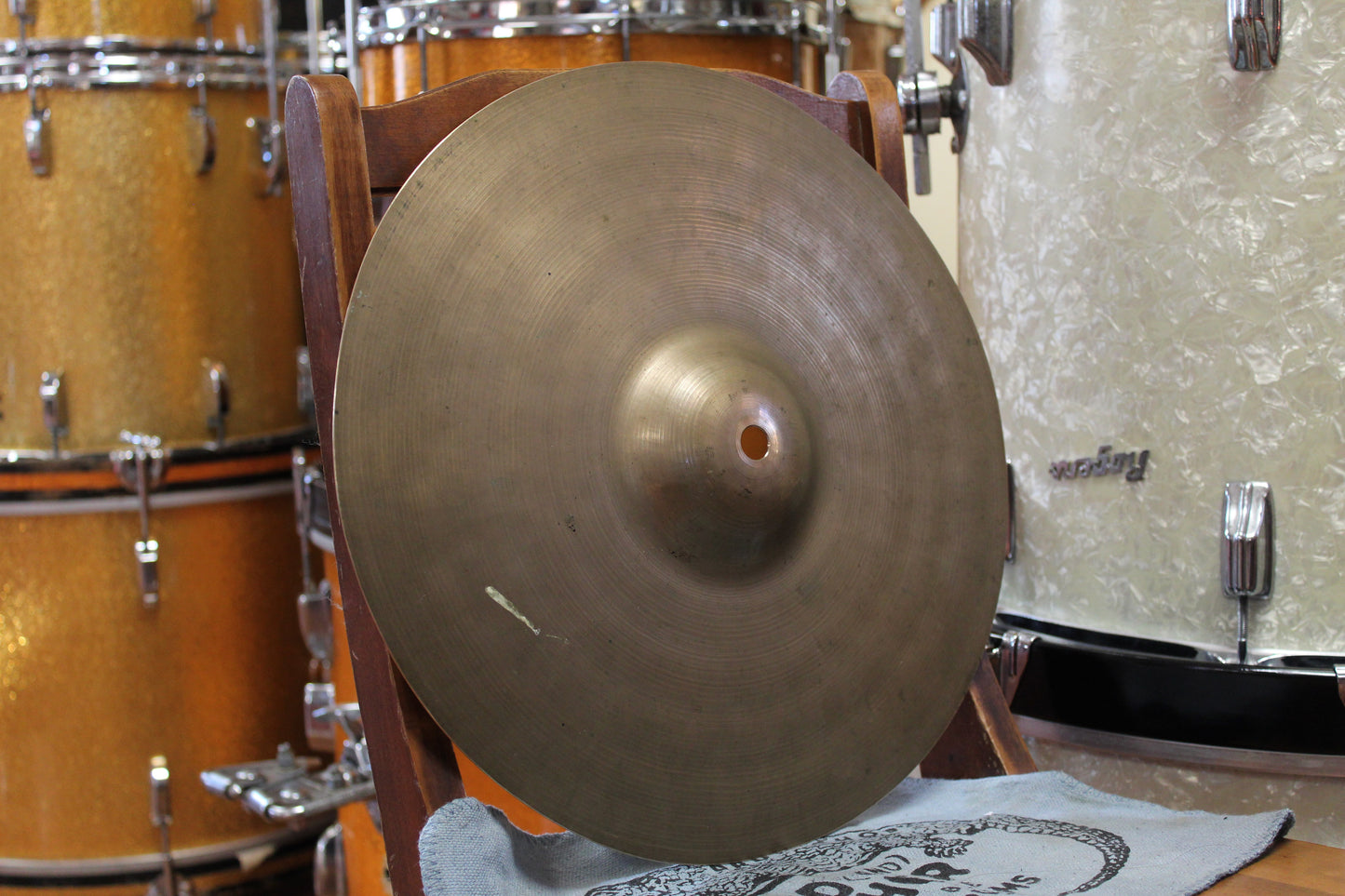 1950s UFIP 14" Single Hi-Hat 1275g