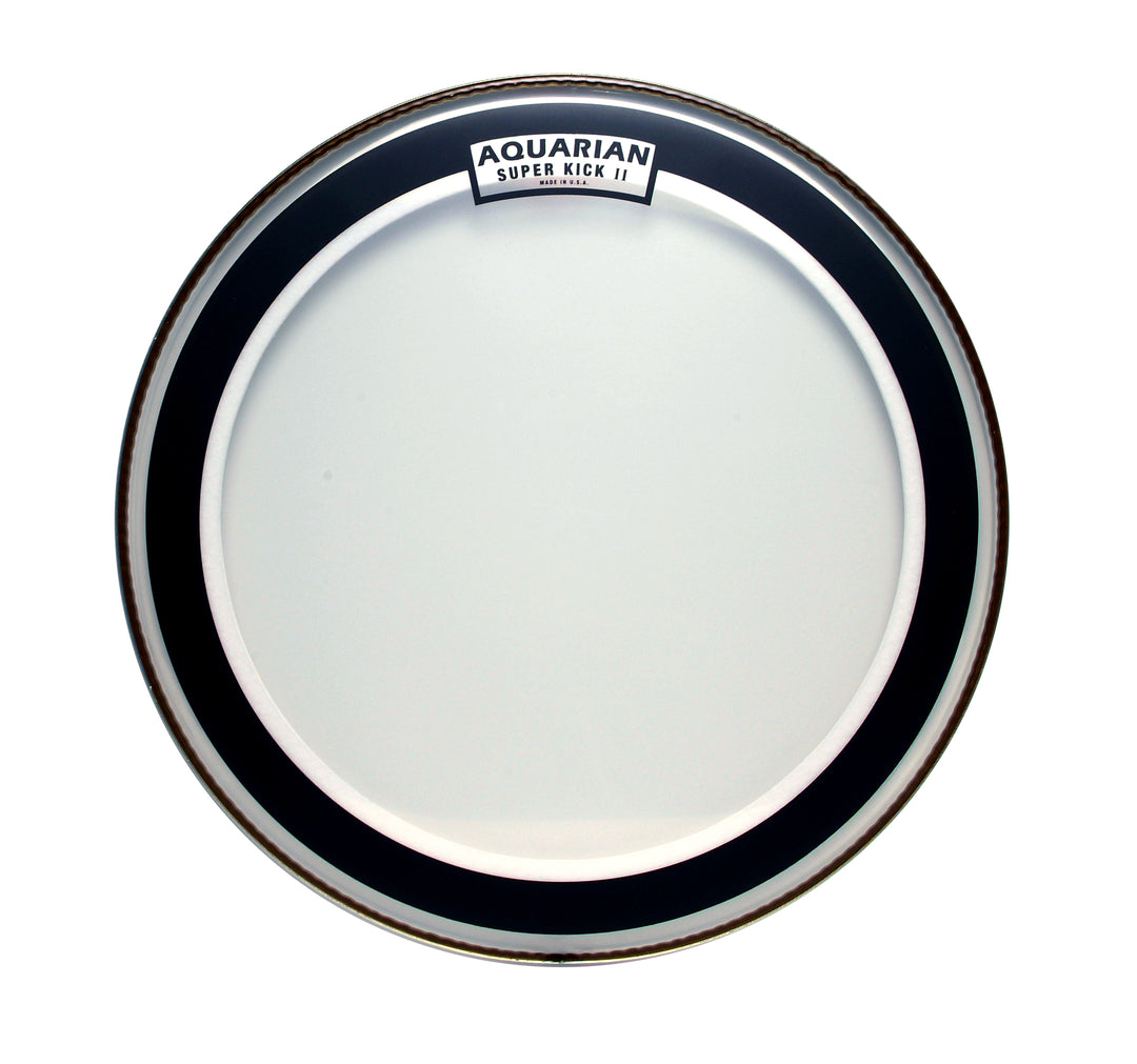 Aquarian Super Kick II Clear Bass Drumhead 22" - Open Box