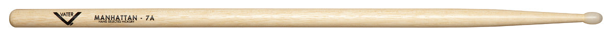Vater Manhattan 7A American Hickory Drumsticks - Nylon Tip