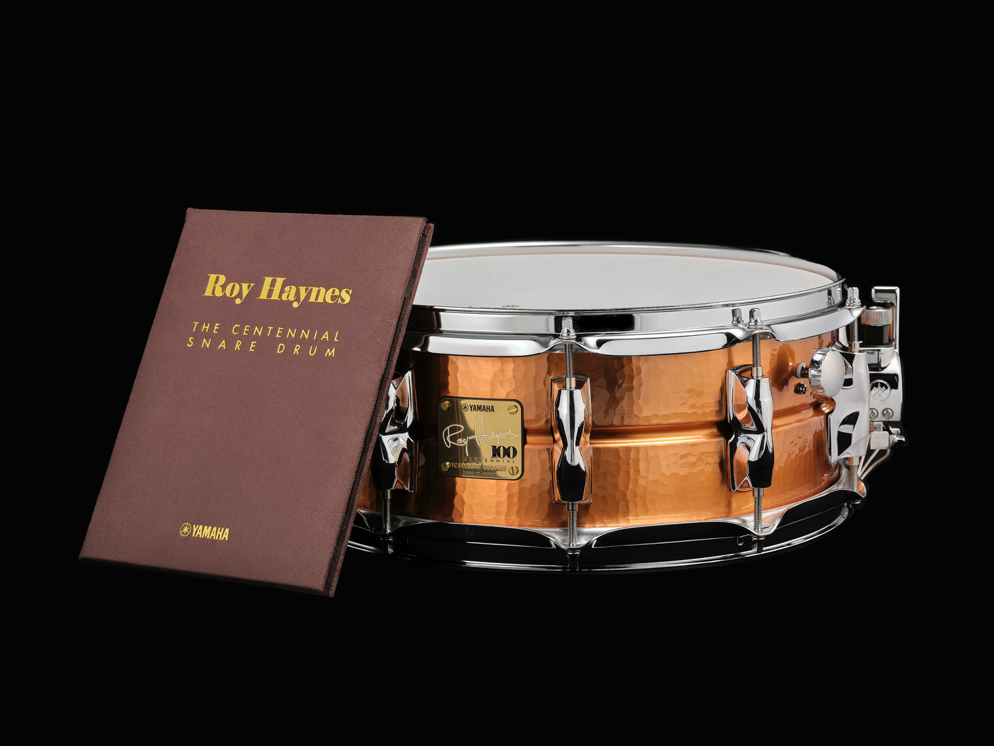 Roy Haynes Signature 14x5.5 Hand Hammered Copper Snare Drum