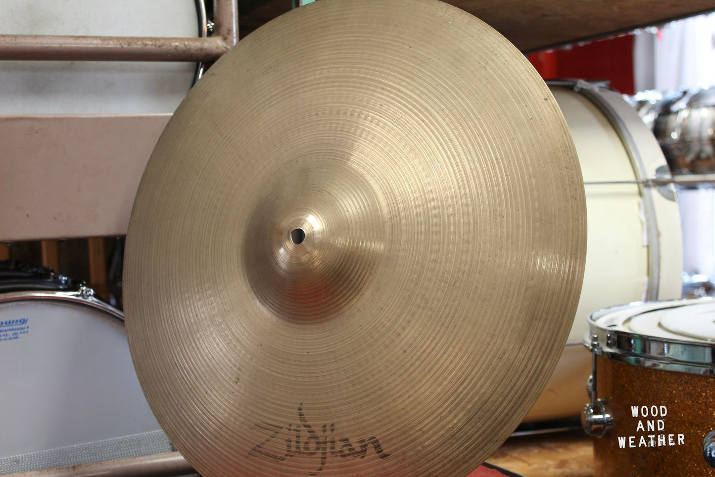 1980s A. Zildjian 18" CO. Stamp Rock Crash 1860g