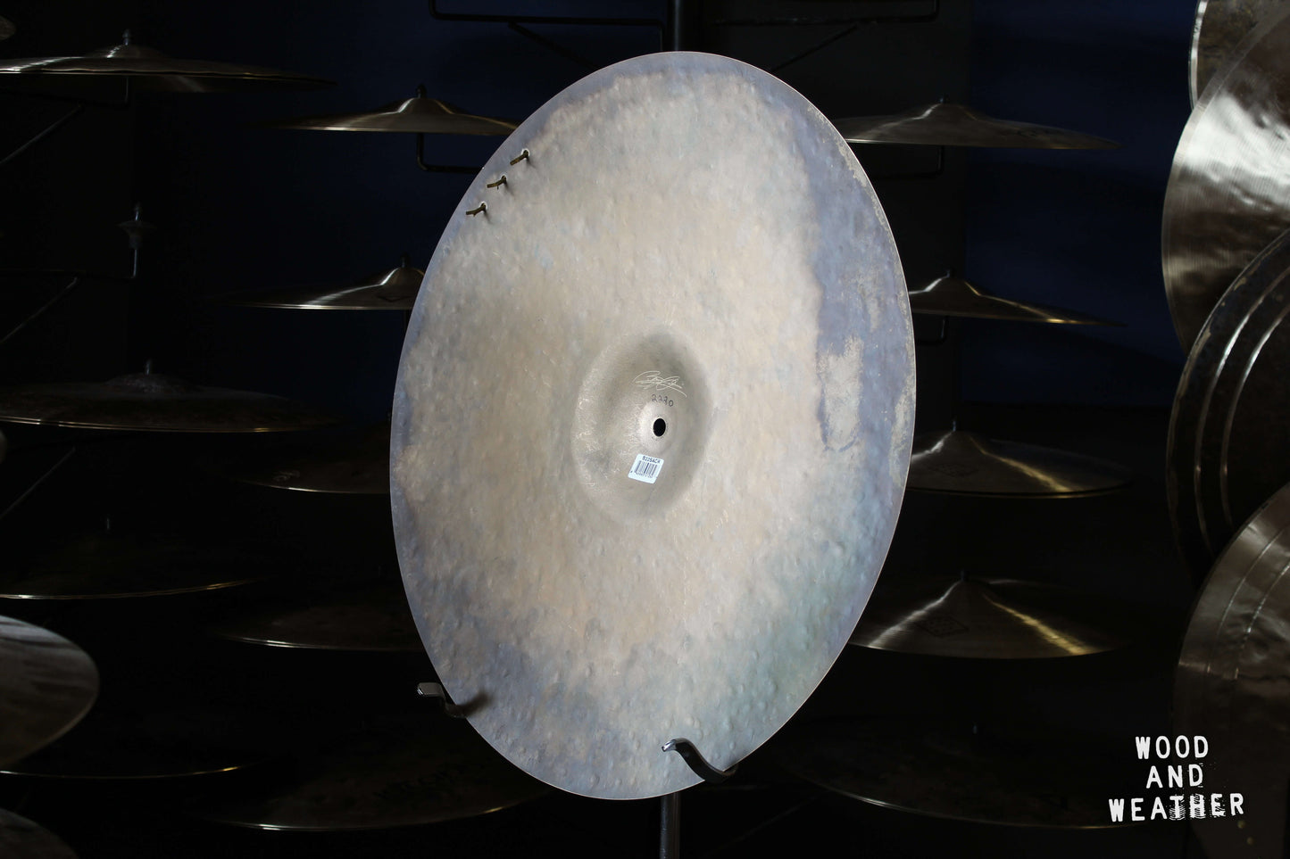 Used Meinl 22" Byzance Vintage Benny Greb Signature Sand Crash/Ride Cymbal 2280g