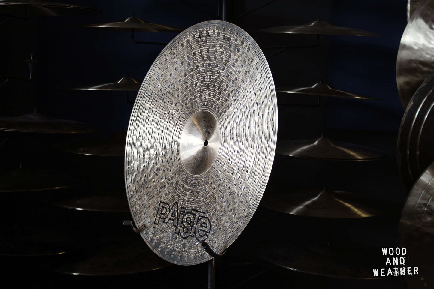 Used Paiste 20" Signature Light Ride Cymbal w/ Rivets 1880g