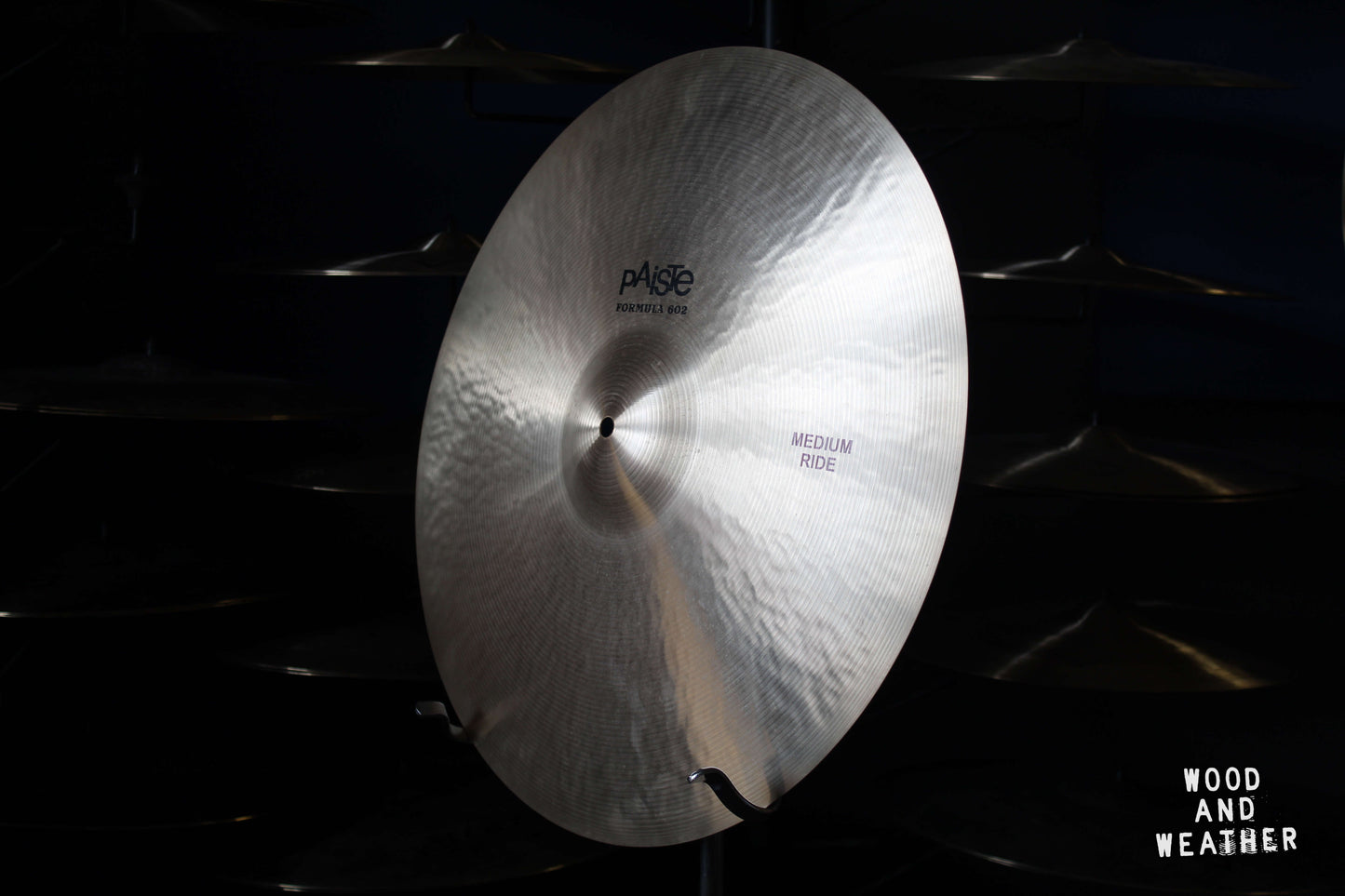 Used Paiste 20" Formula 602 Medium Ride Cymbal 2350g