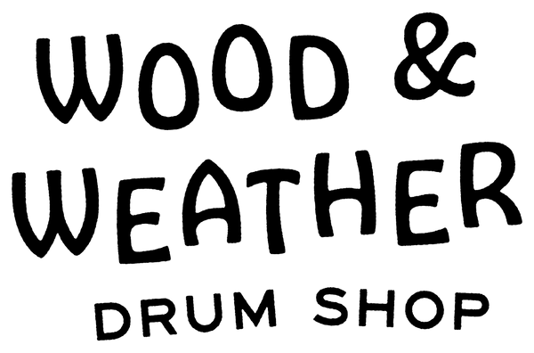 Wood & Weather Drum Shop logo