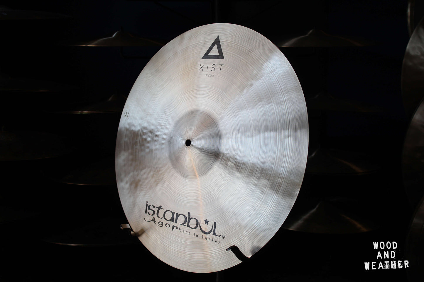 Istanbul Agop 19" Xist Natural Crash Cymbal 1605g