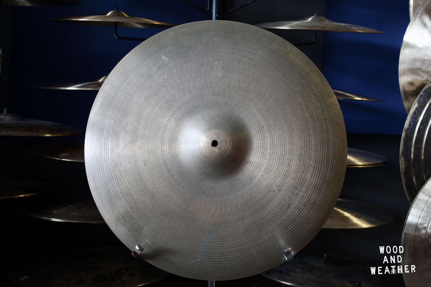 1950s A. Zildjian 20" Small Stamp Ride Cymbal 2380g
