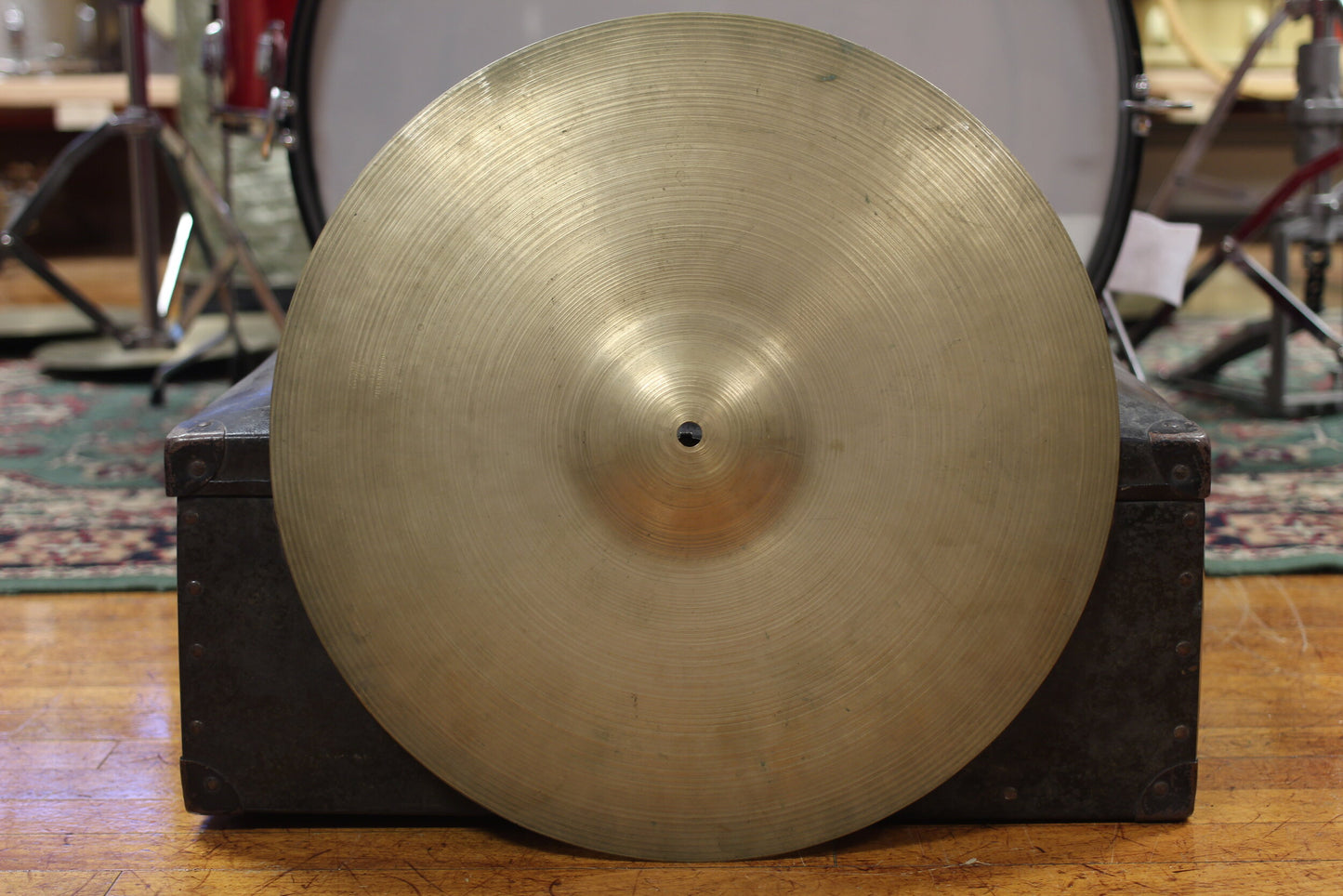 1950s A Zildjian 18" "Small Stamp" Ride Cymbal 1825g