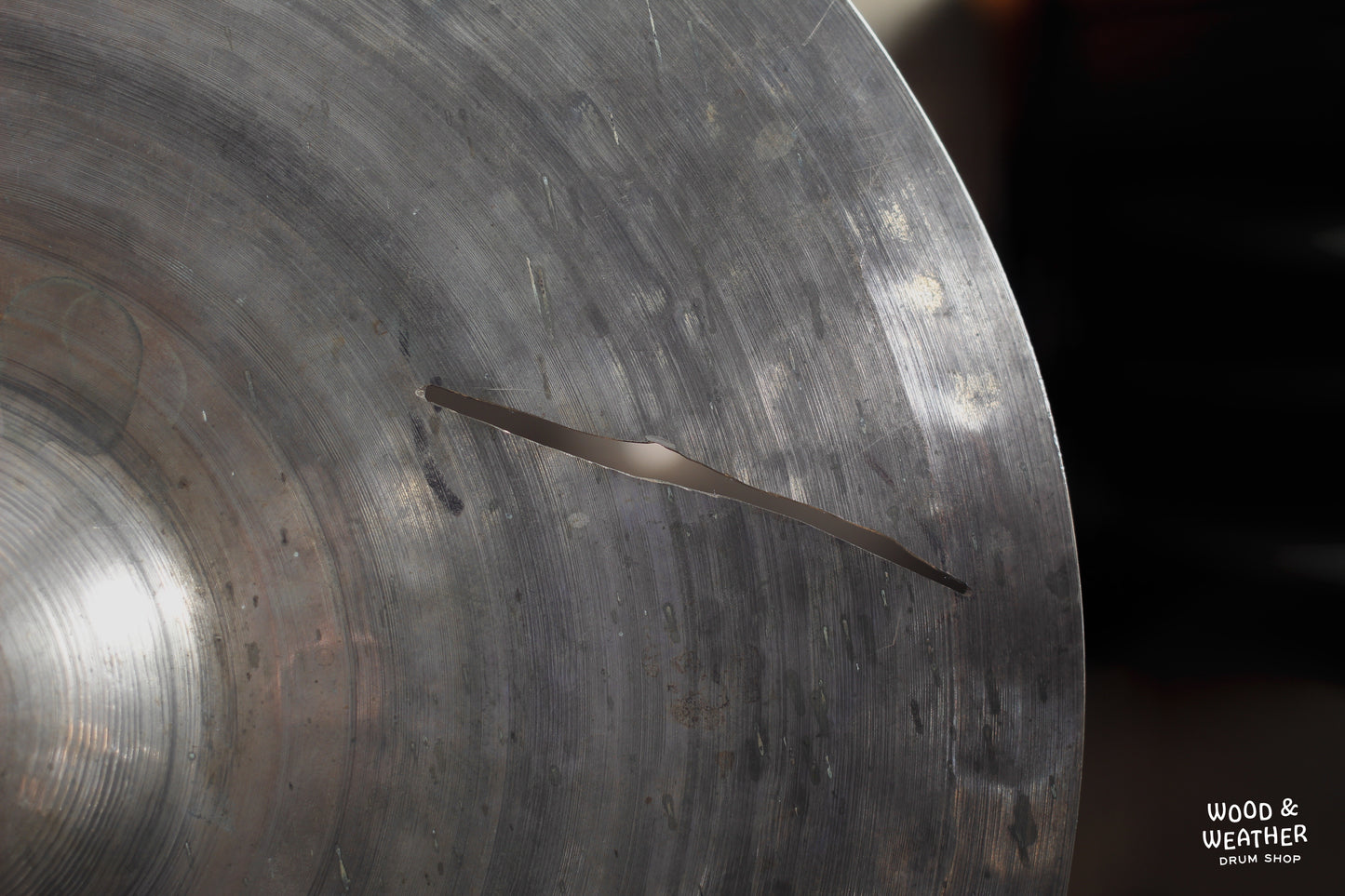 1930/40s K. Zildjian "Old Stamp I" 17" Ride Cymbal 1645g