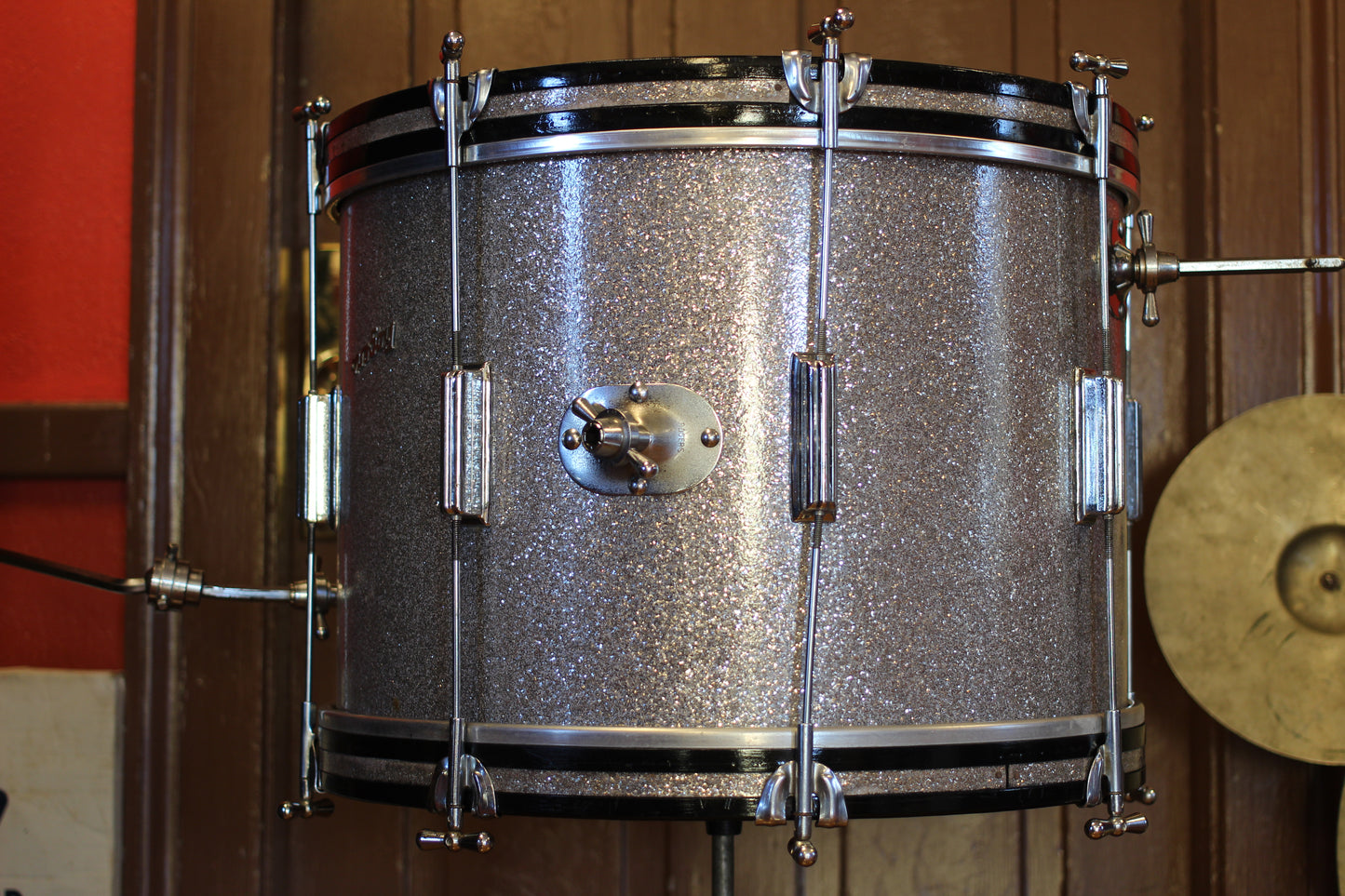 1960's Rogers Tower in Sparkling Silver Pearl 14x20 & 8x12