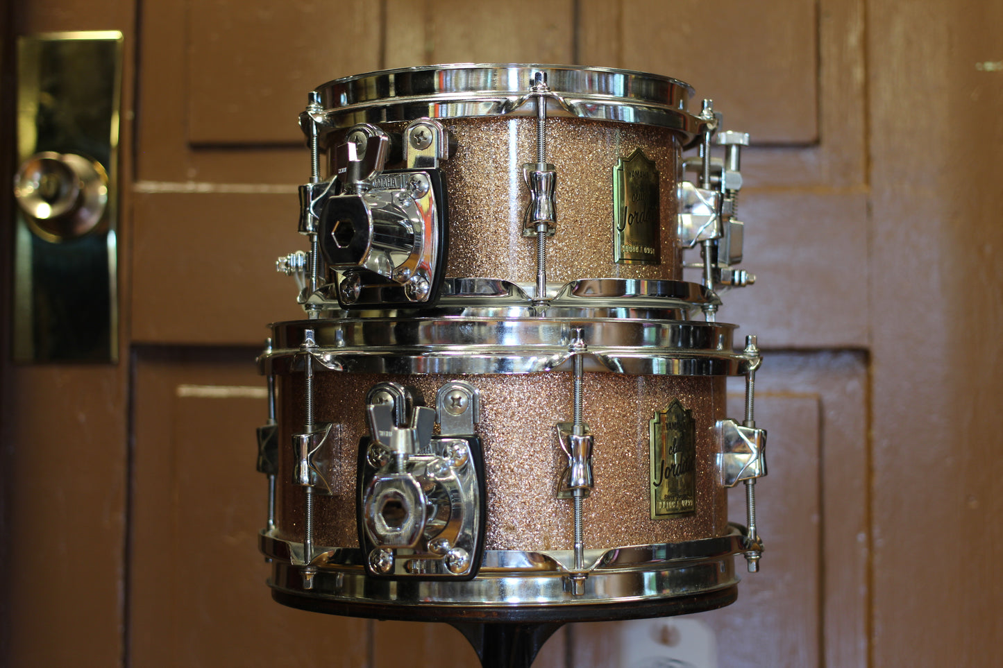 Used Yamaha Club Jordan Cocktail Kit in Champagne Sparkle 24x15 5x10 5x8