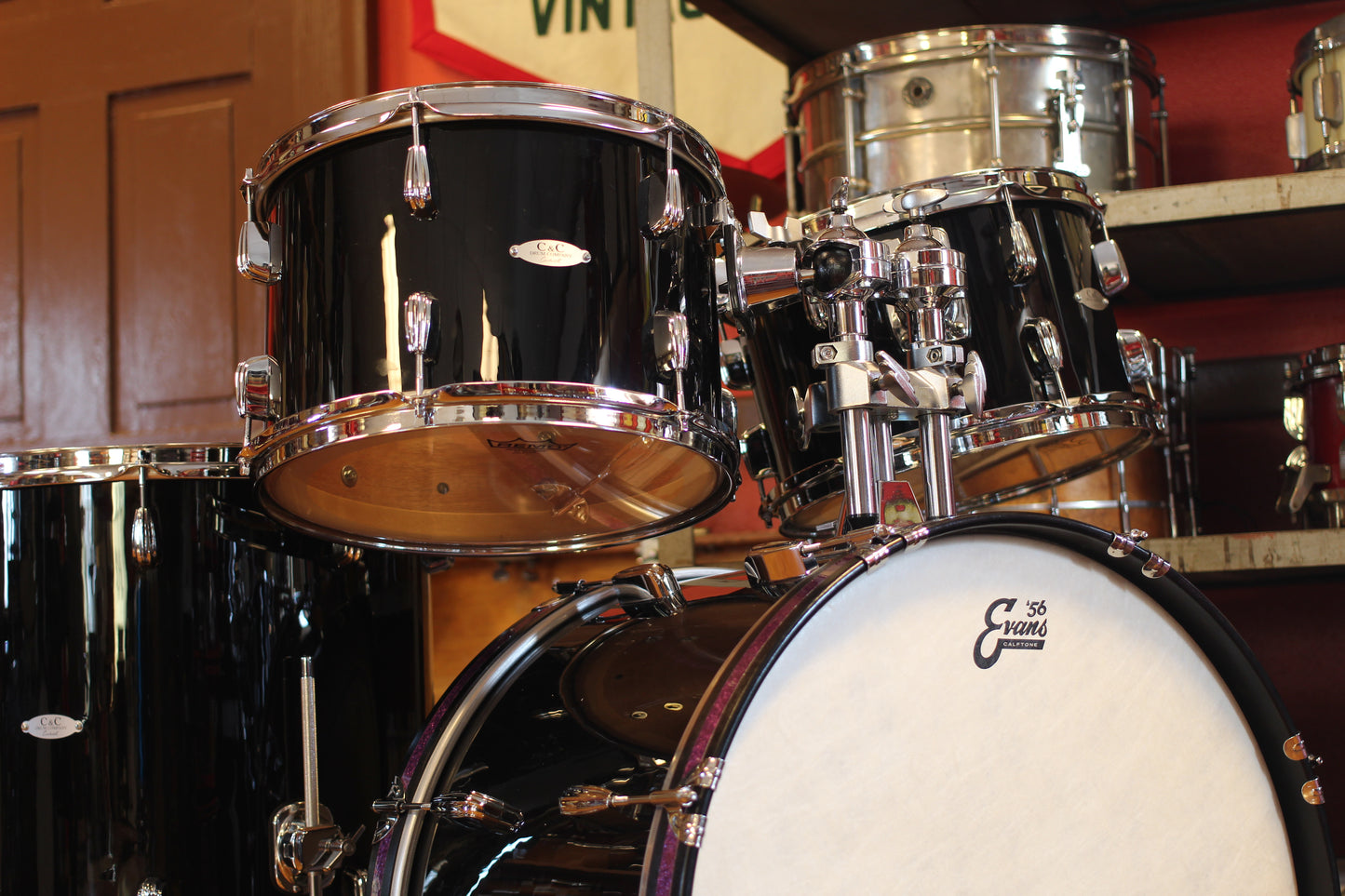 Used C&C 12th & Vine in Piano Black 14x22 16x16 9x13 8x12