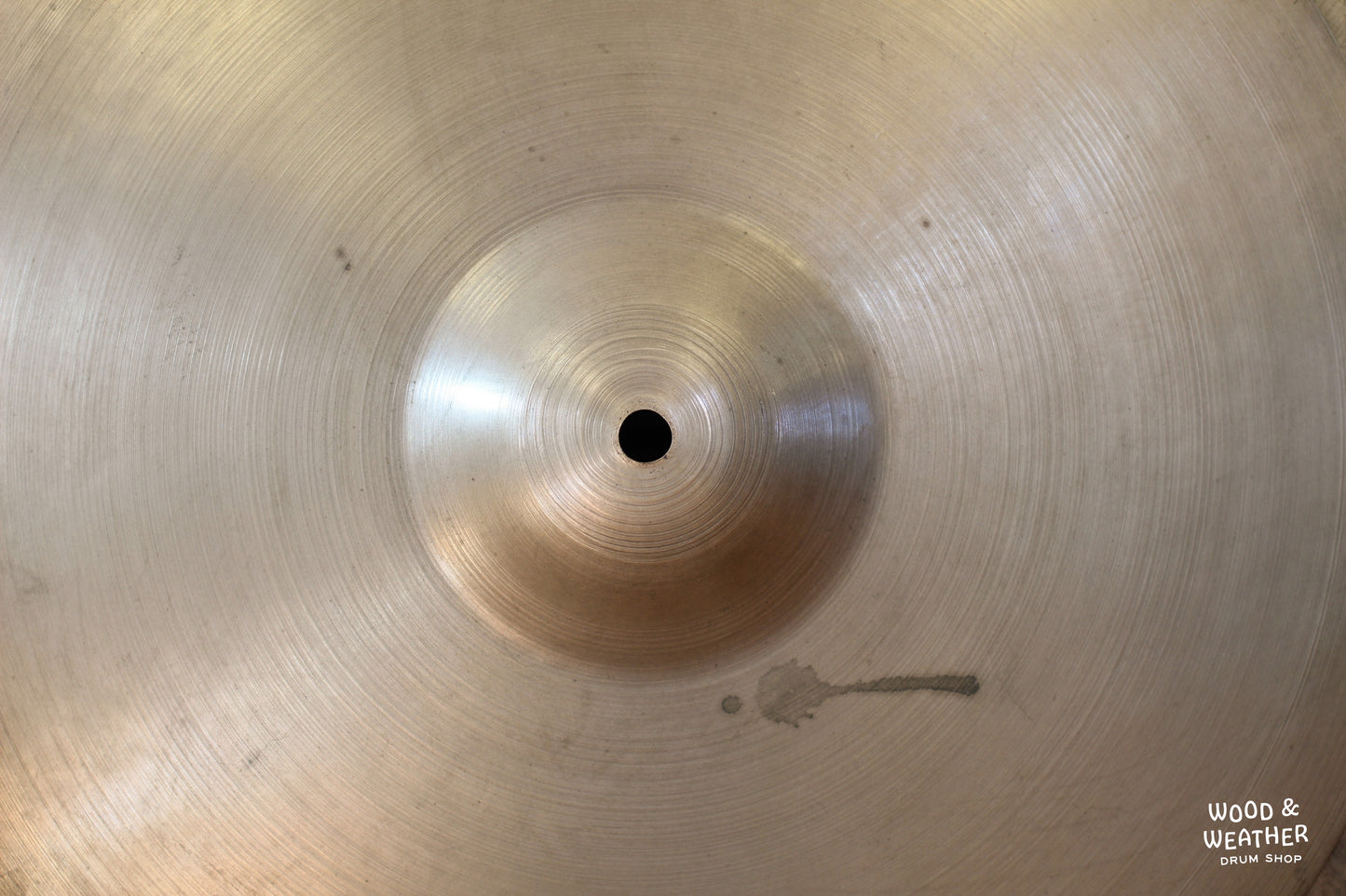 1946-53 A. Zildjian 15" "Trans Stamp" Hi-Hat Cymbals 815/1240g