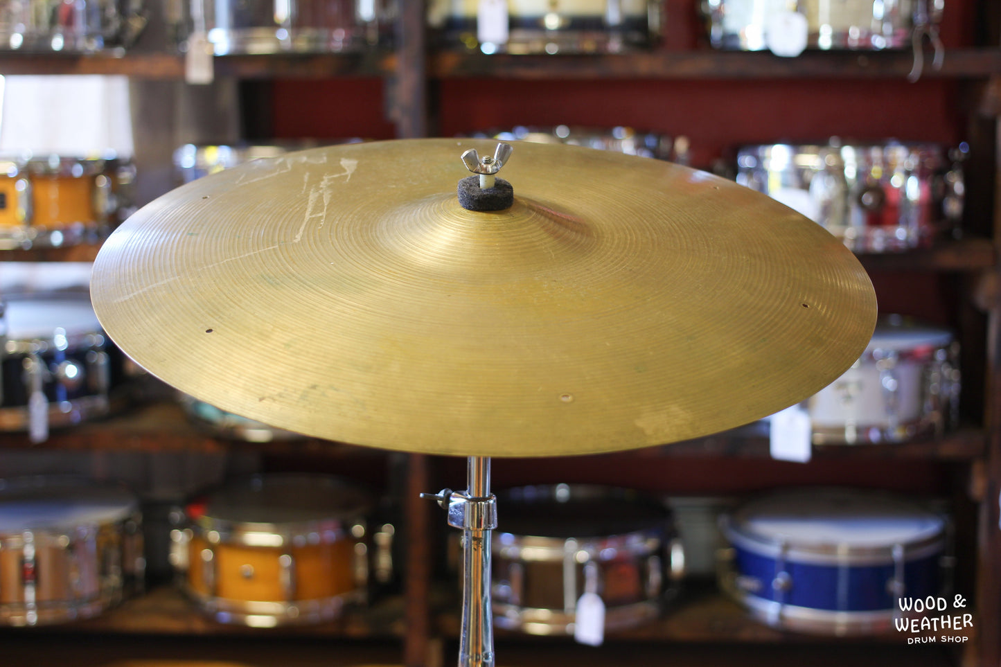 1970s A. Zildjian 20" Ride Cymbal 2130g