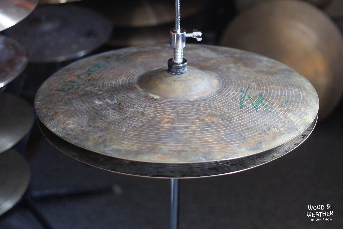 Used Istanbul Agop 16” Signature Hi-Hat Cymbals 1170/1263g