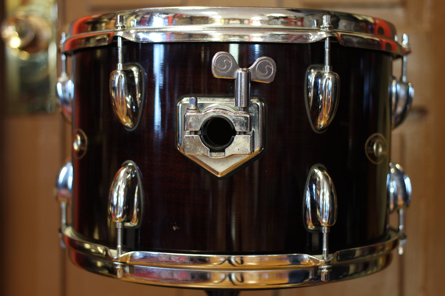 1990's Slingerland Artist Custom in Mahogany 14x20 14x14 5.5x14 8x12 8x10