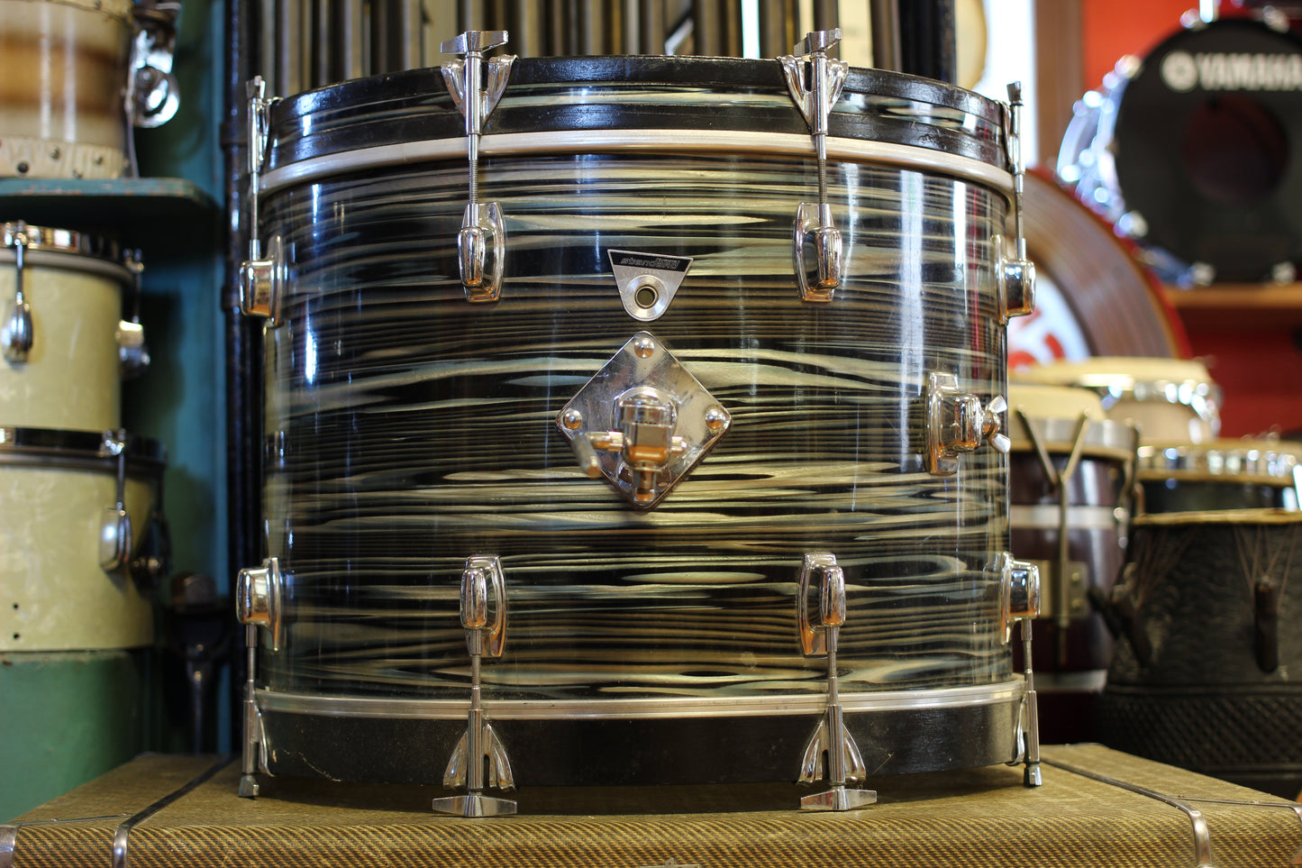 1970's Ludwig Standard S-300 in Blue Strata 14x20 14x14 5x14 8x12
