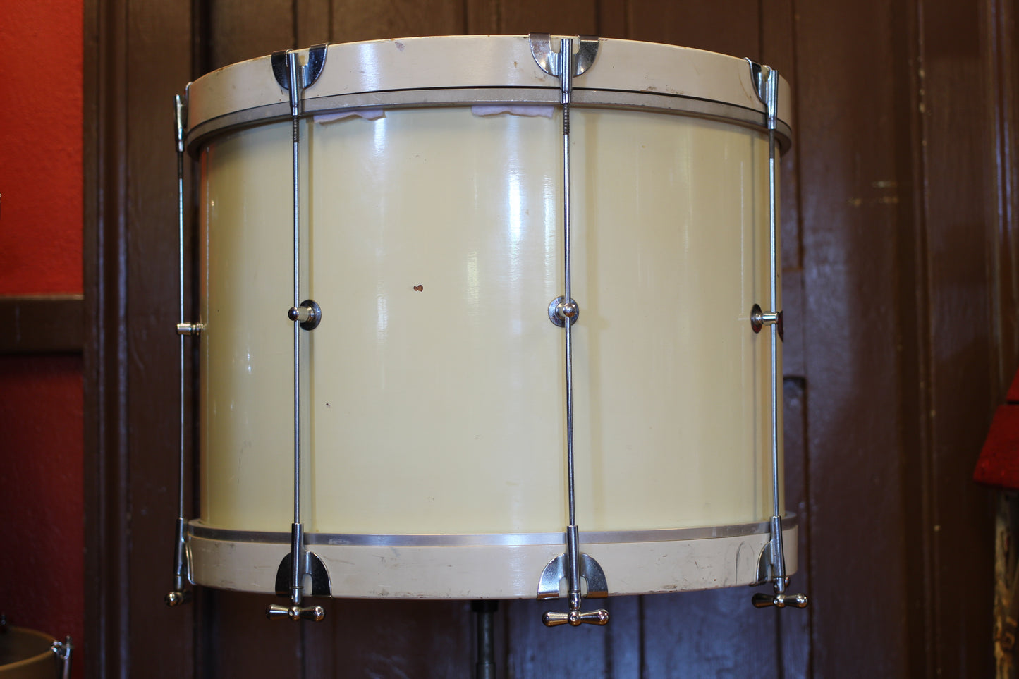 1960's Rogers Classmate Outfit in White Lacquer 4"x13" 14"x20"
