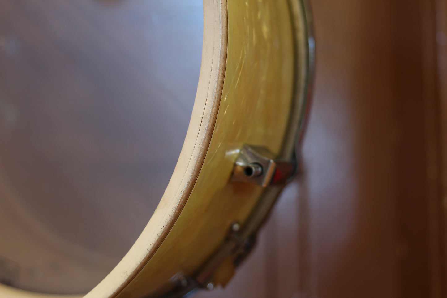 1938 Leedy 6.5"x14" Broadway Standard in White Marine Pearl
