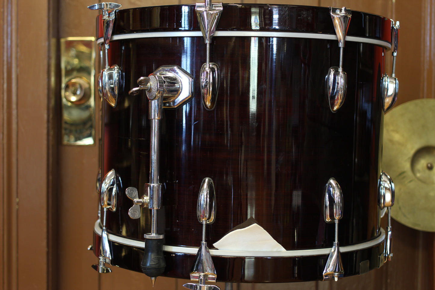 1990's Slingerland Artist Custom in Mahogany 14x20 14x14 5.5x14 8x12 8x10