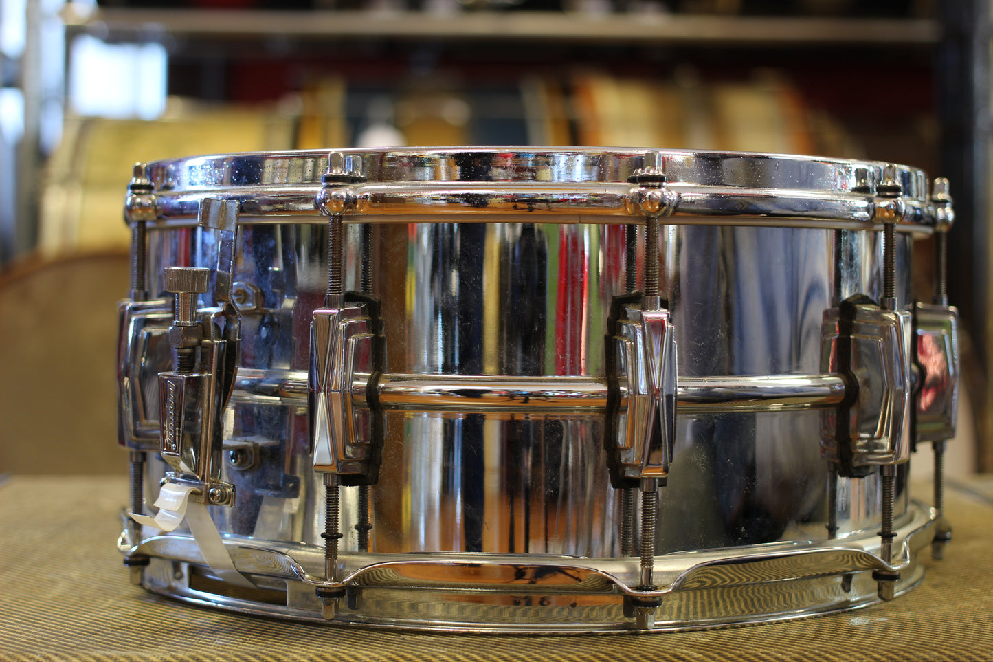 00's Ludwig LM402 Supraphonic Snare Drum 6.5"x14"