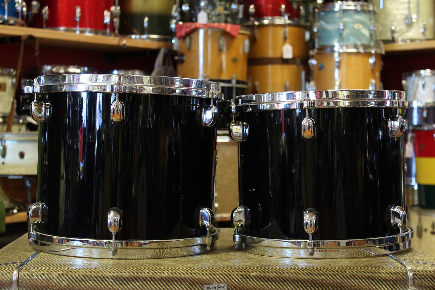 00's Tama MIJ Starclassic Performer in Black Gloss 10-12-13-14-16-22