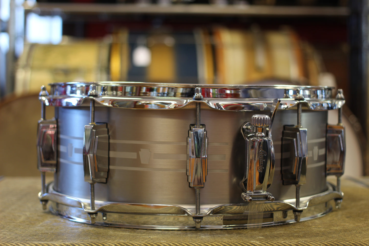 Ludwig Heirloom Series 5.5"x14" Stainless Steel Snare Drum