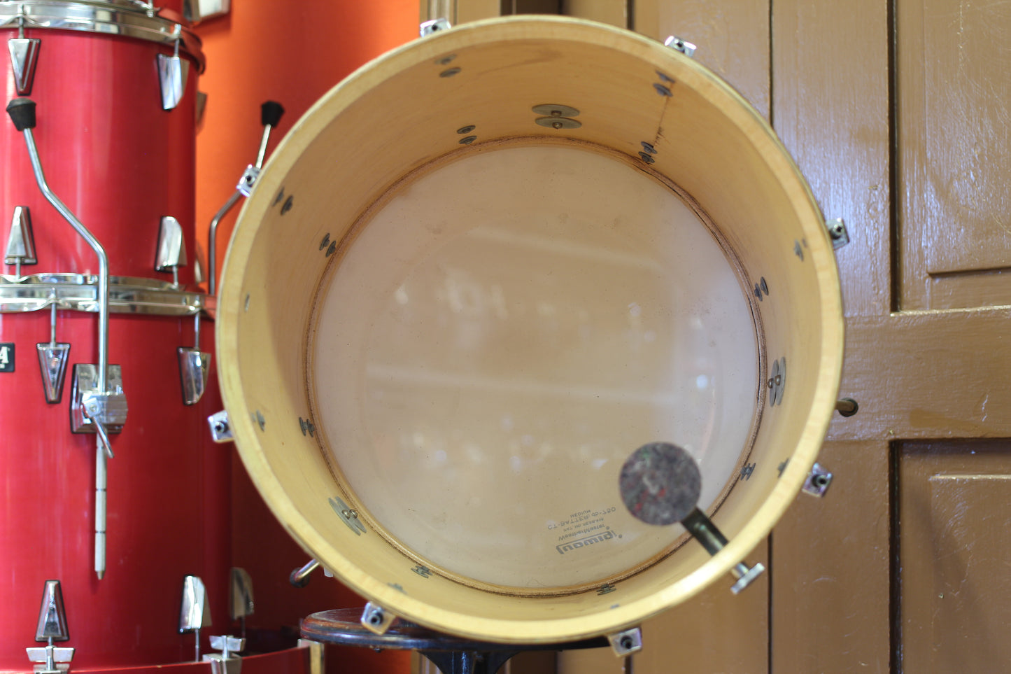 1973 Ludwig Pro Beat in Chrome 14x24 16x18 16x16 10x14