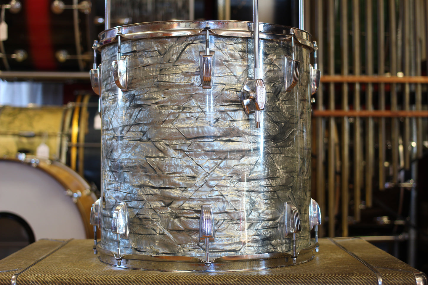 1969 Ludwig Super Classic in Sky Blue Pearl 14x22 16x16 9x13