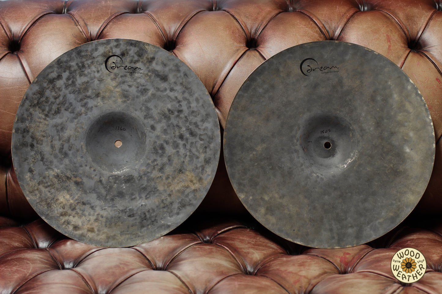 Dream 15" Dark Matter Hi-Hat Cymbals 1360/1505g
