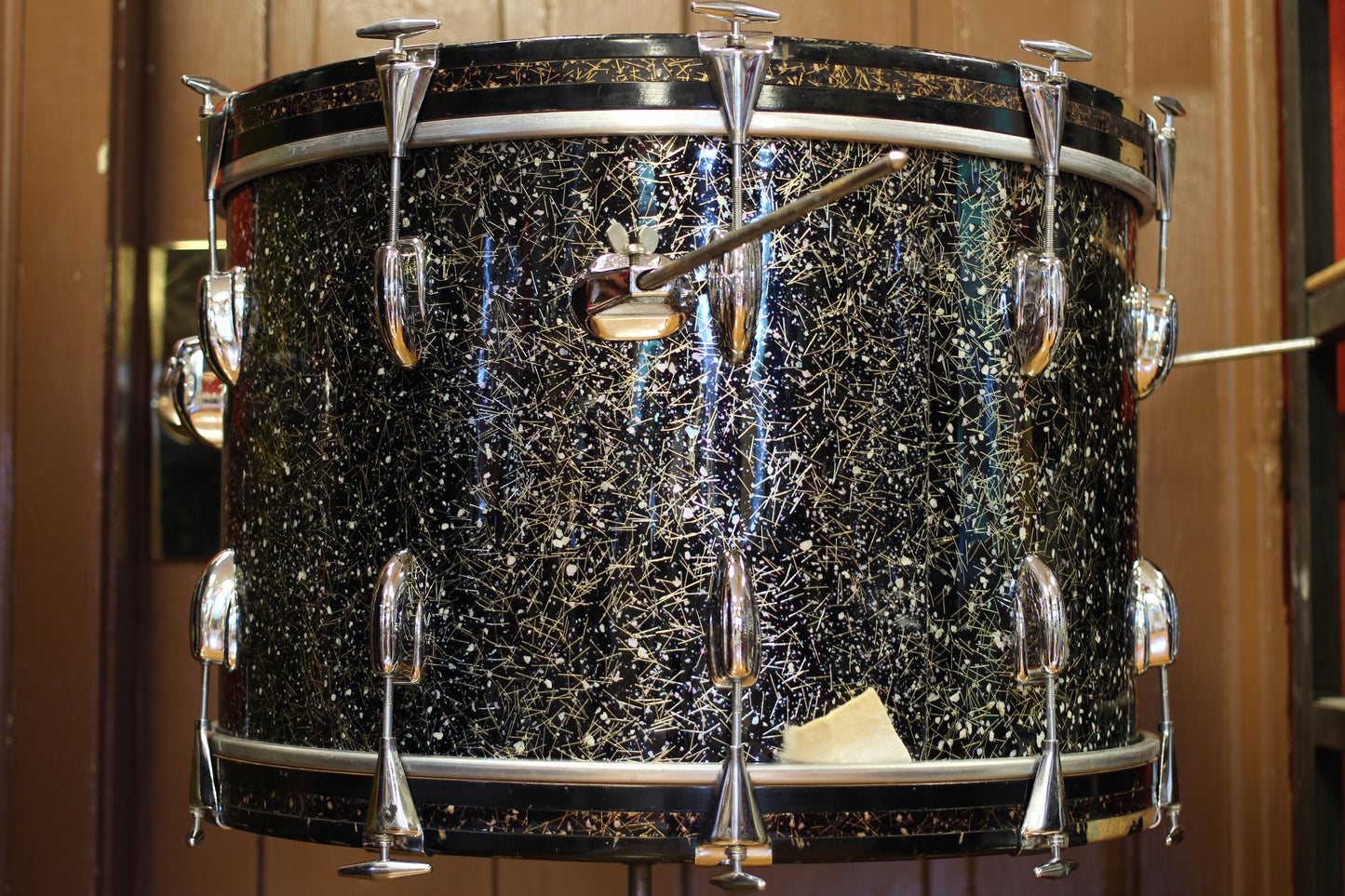 1963 Slingerland Gene Krupa Deluxe Outfit in Capri Pearl 14x22 16x16 9x13