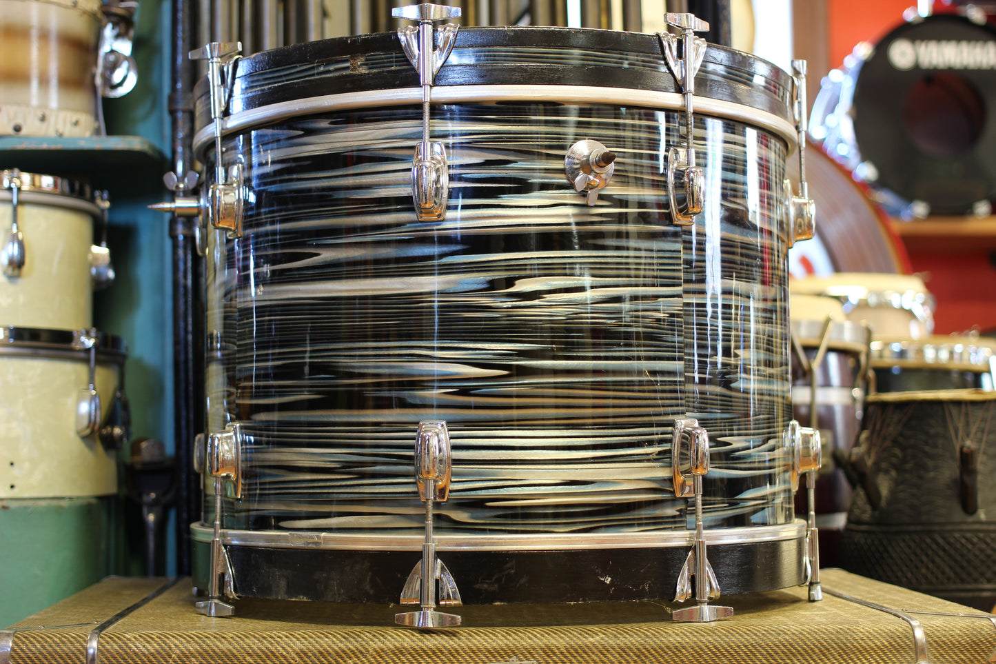 1970's Ludwig Standard S-300 in Blue Strata 14x20 14x14 5x14 8x12