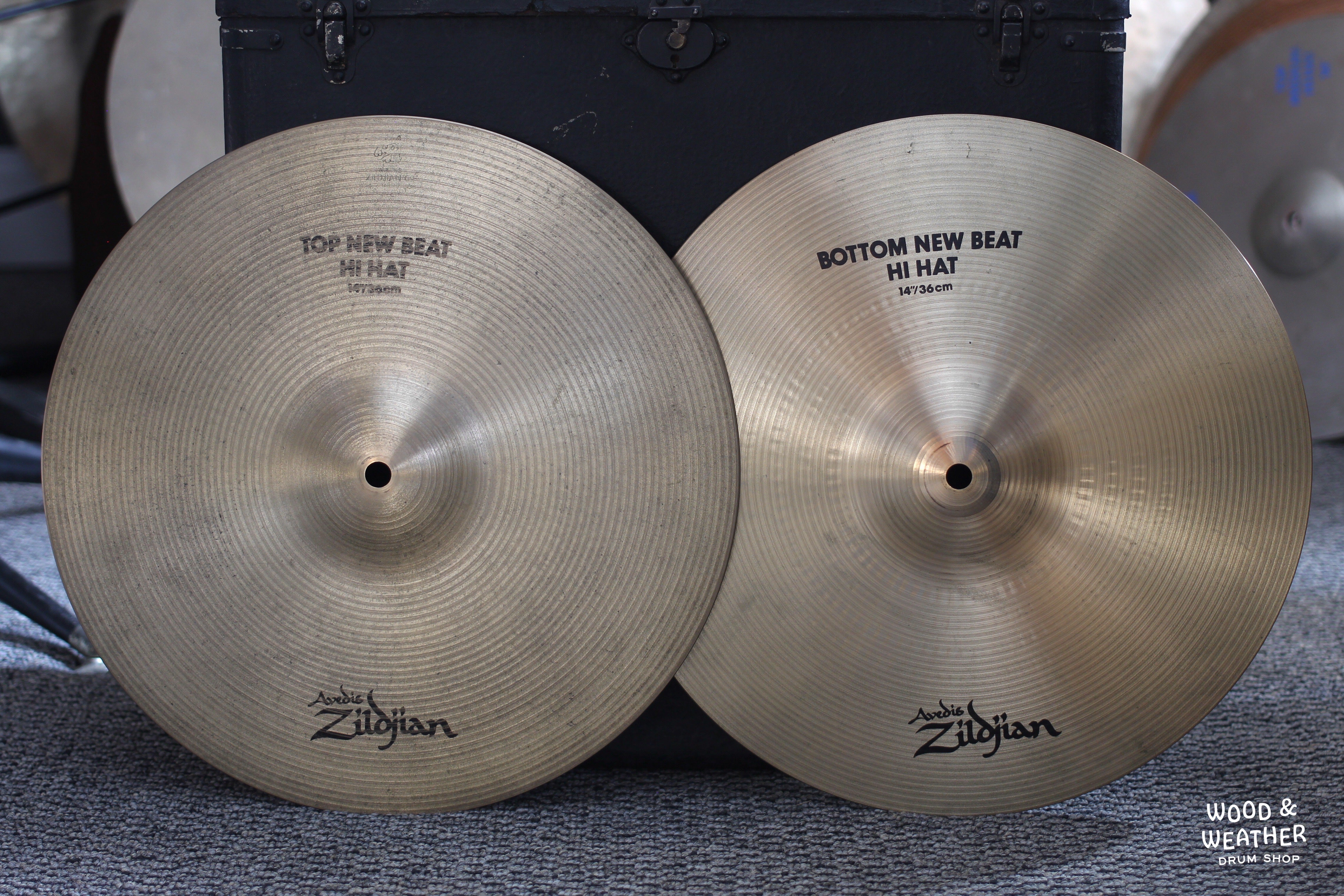 送料込】 延命寺 emjmod 14”Double A-side Hihats 打楽器