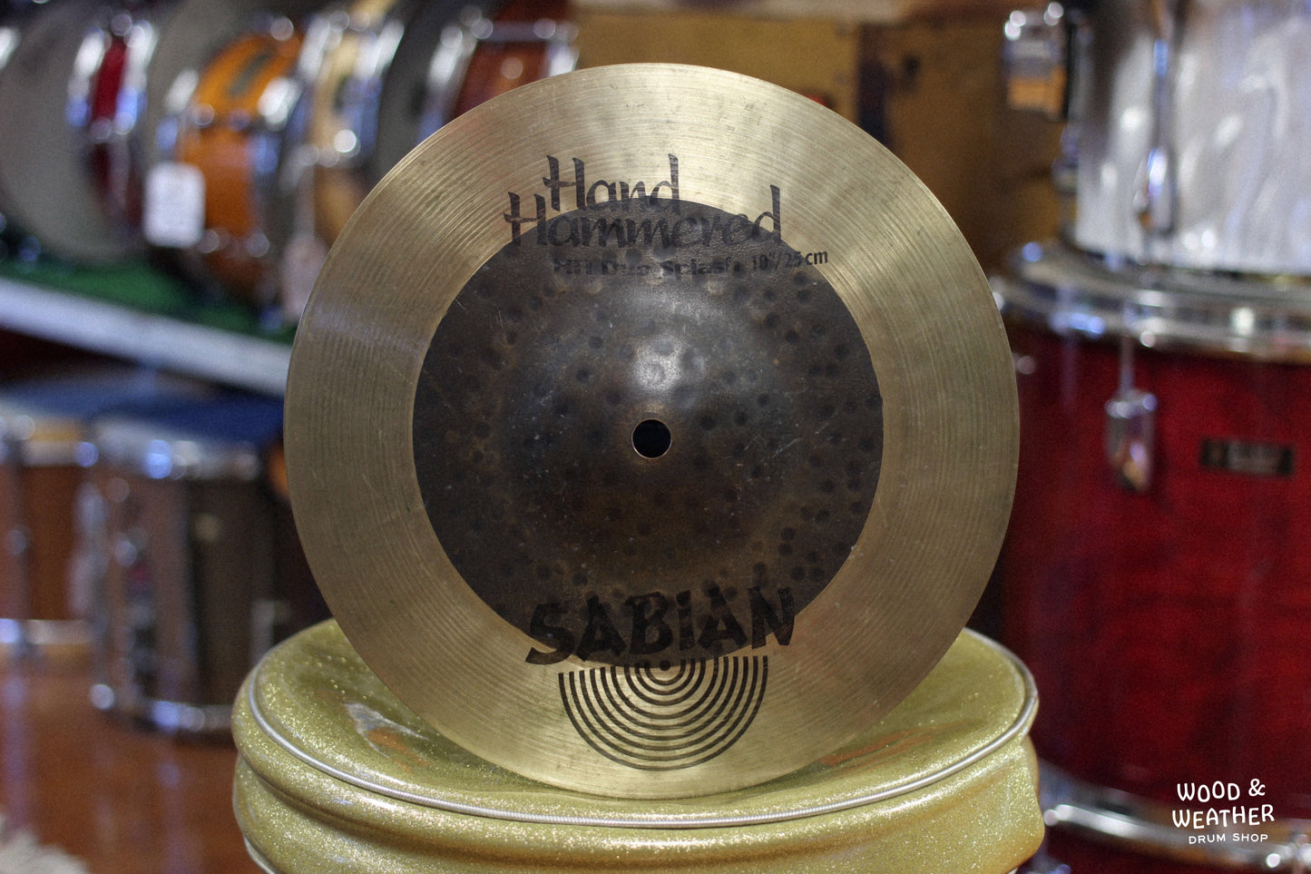 Used Sabian 10" Hand Hammered HH Duo Splash Cymbal