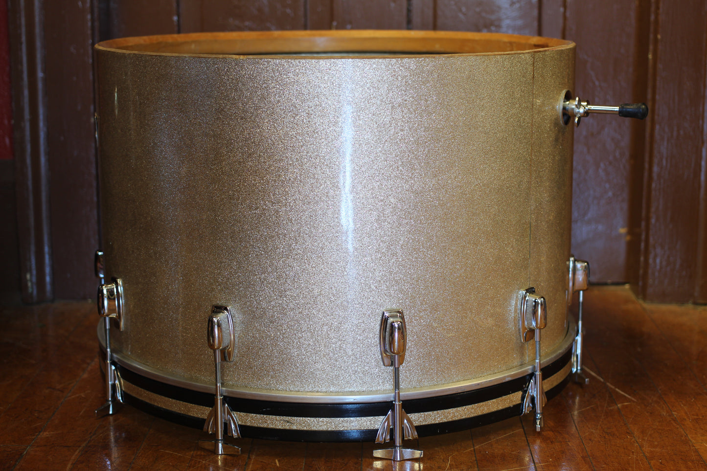 1970's Ludwig Standard 'Single Six' in Silver Mist