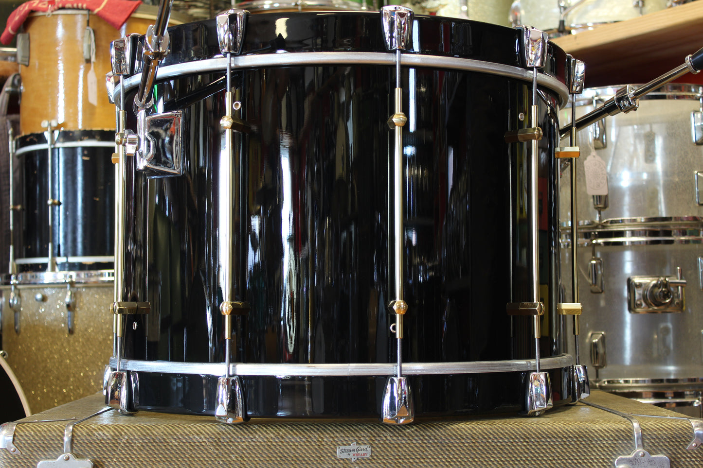 Noble & Cooley CD Maple in Piano Black Gloss 14x22 15x16 9x13