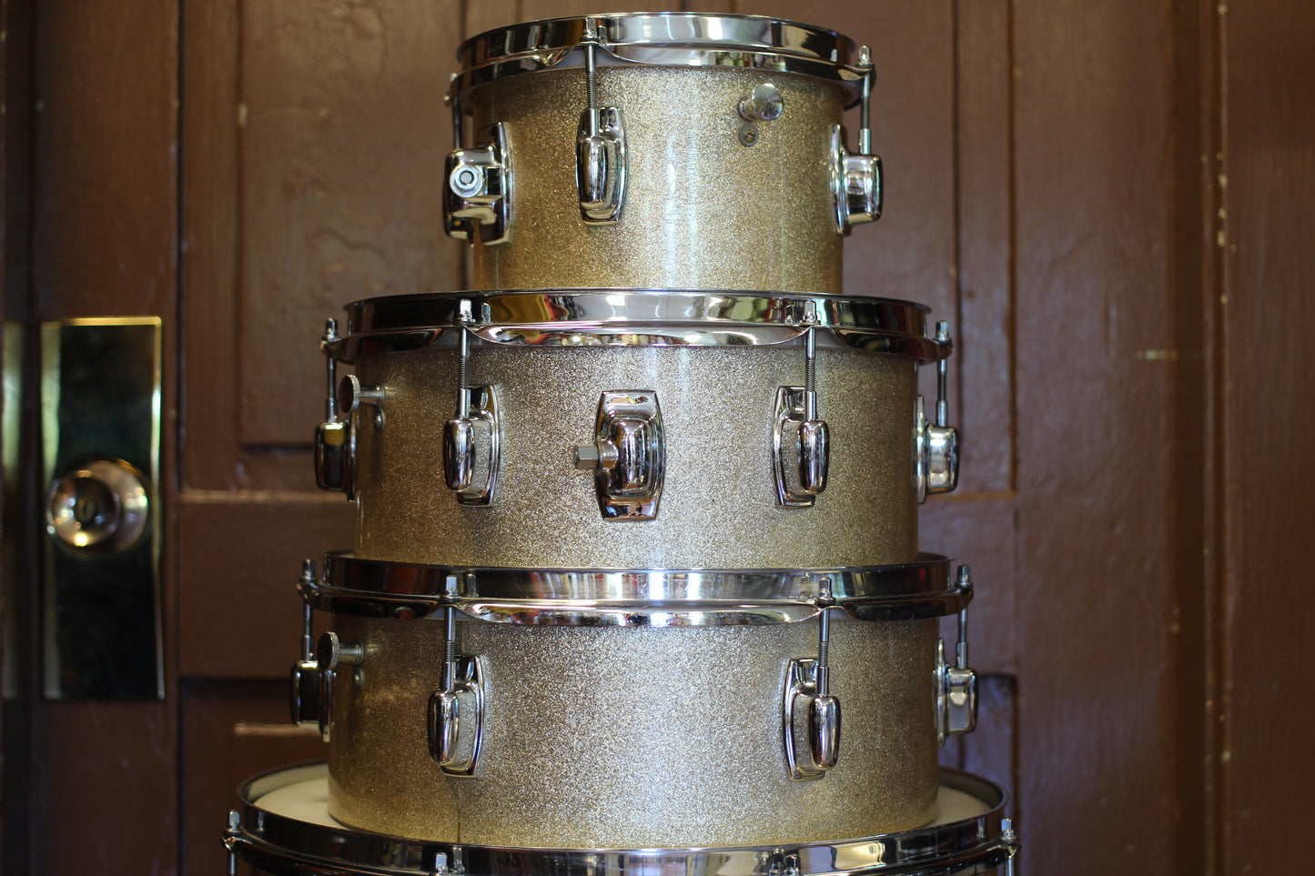1970's Ludwig Standard 'Single Six' in Silver Mist