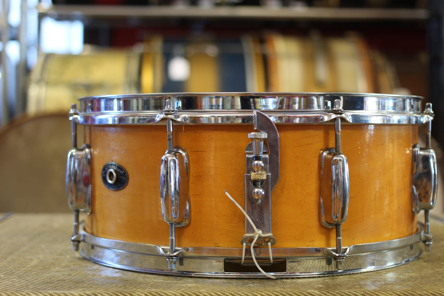 1960's Slingerland Festival Model 5.5"x14" in Natural Maple