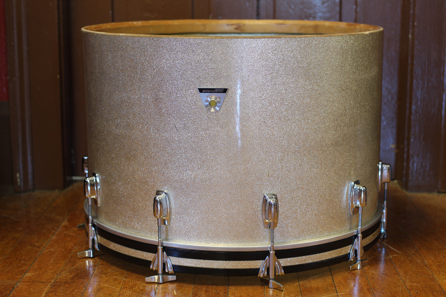 1970's Ludwig Standard 'Single Six' in Silver Mist
