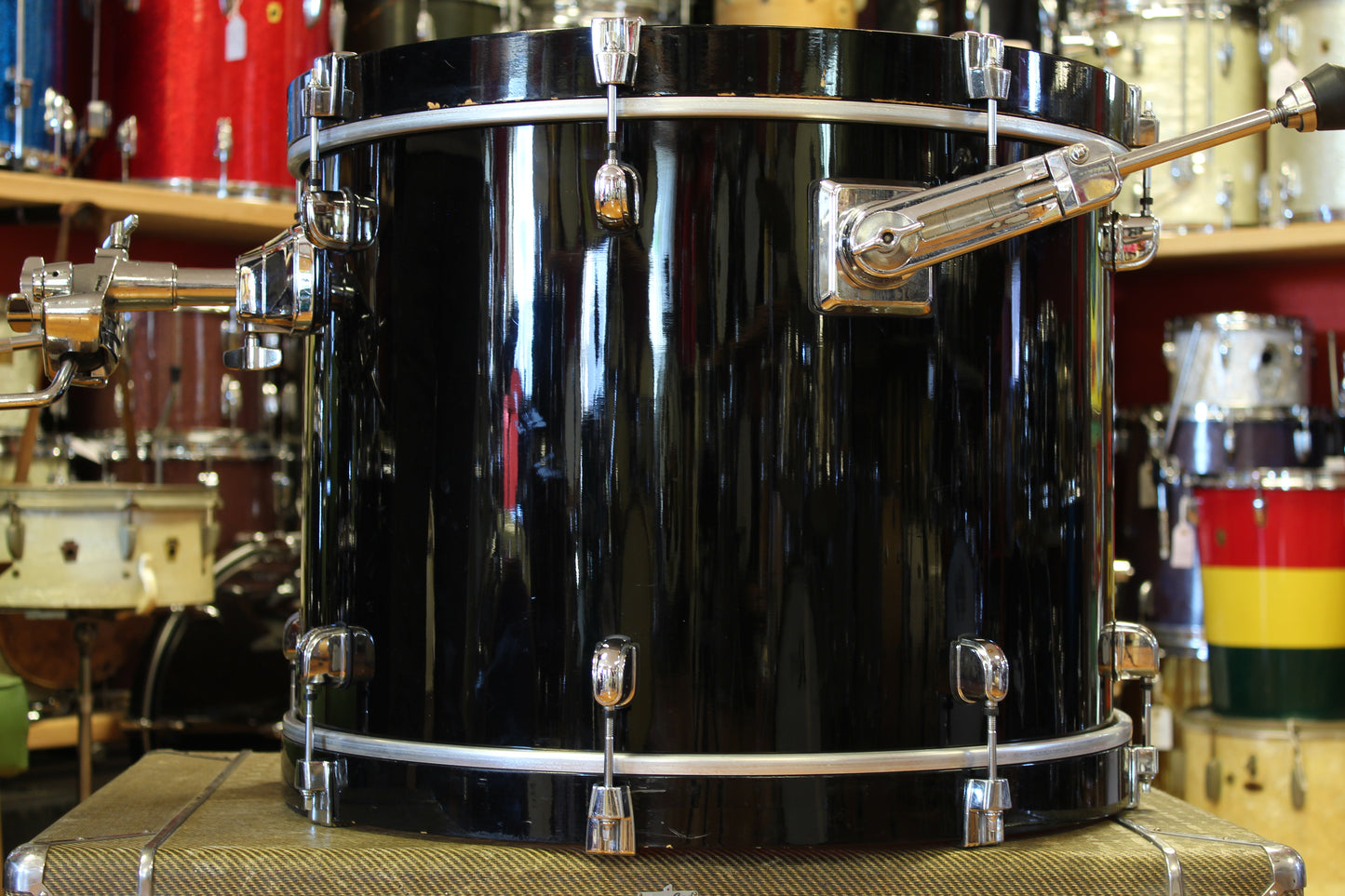 00's Tama MIJ Starclassic Performer in Black Gloss 10-12-13-14-16-22