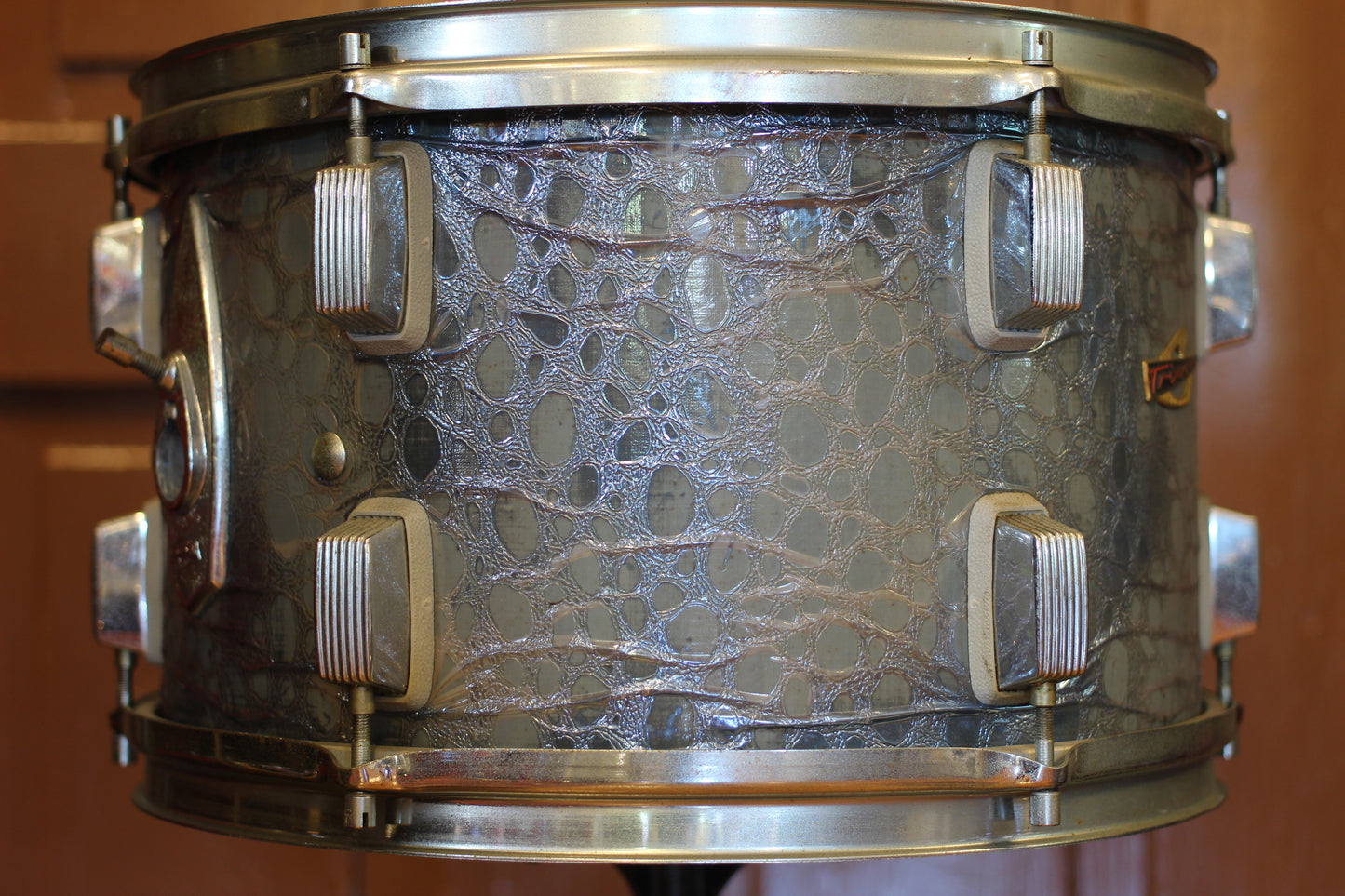 1960's Trixon Luxus in Blue Croco 14x20 9x13 16x16 5x14