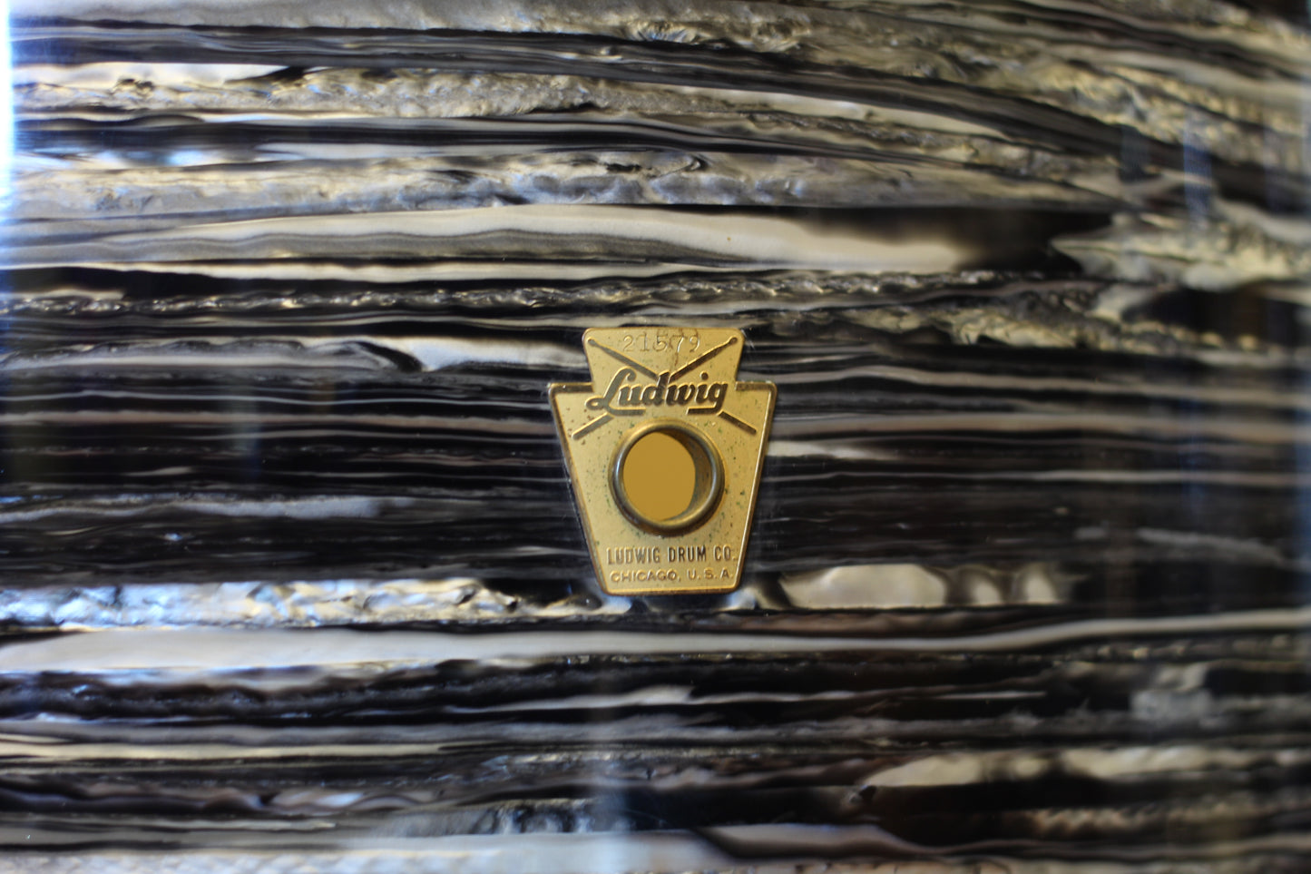 1964 Ludwig Super Classic in Oyster Black Pearl 14x22 16x16 9x13 5.5x14