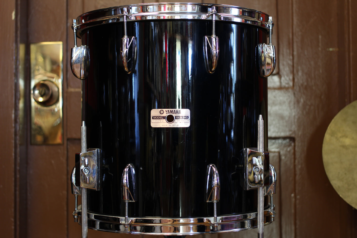 1980's Yamaha 8000 'Tour Series' in Piano Black Lacquer 14x18 14x14 8x12